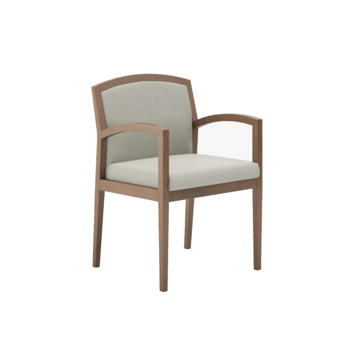 Eloquence: Chair with Fully Upholstered Back